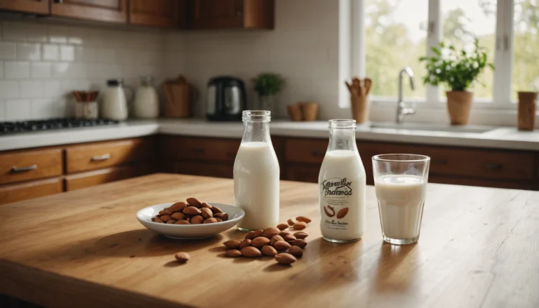 lait amande maison