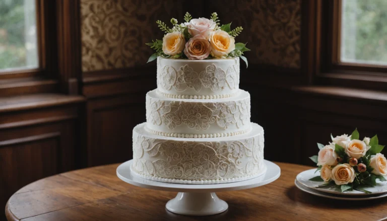 dentelle pour gateau