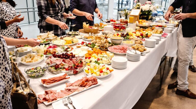 quantité pour buffet froid
