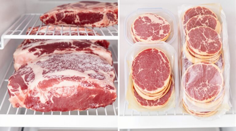 peut-on congeler de la viande sans emballage