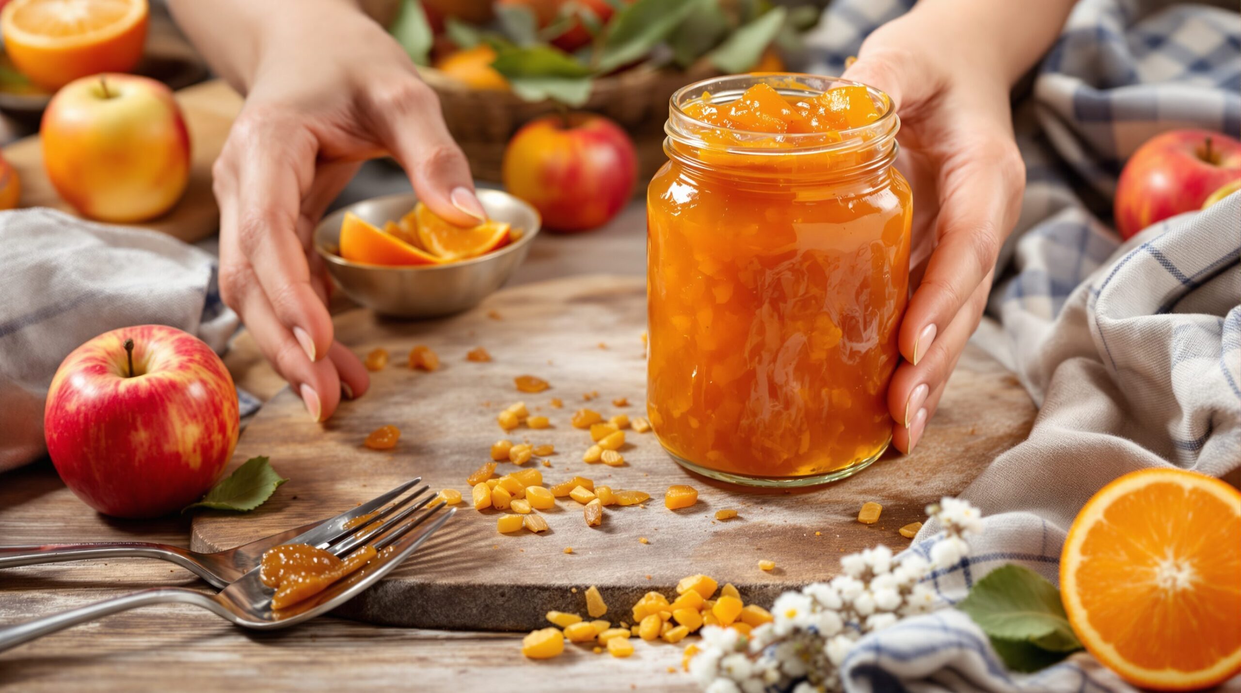 confiture pomme orange recette