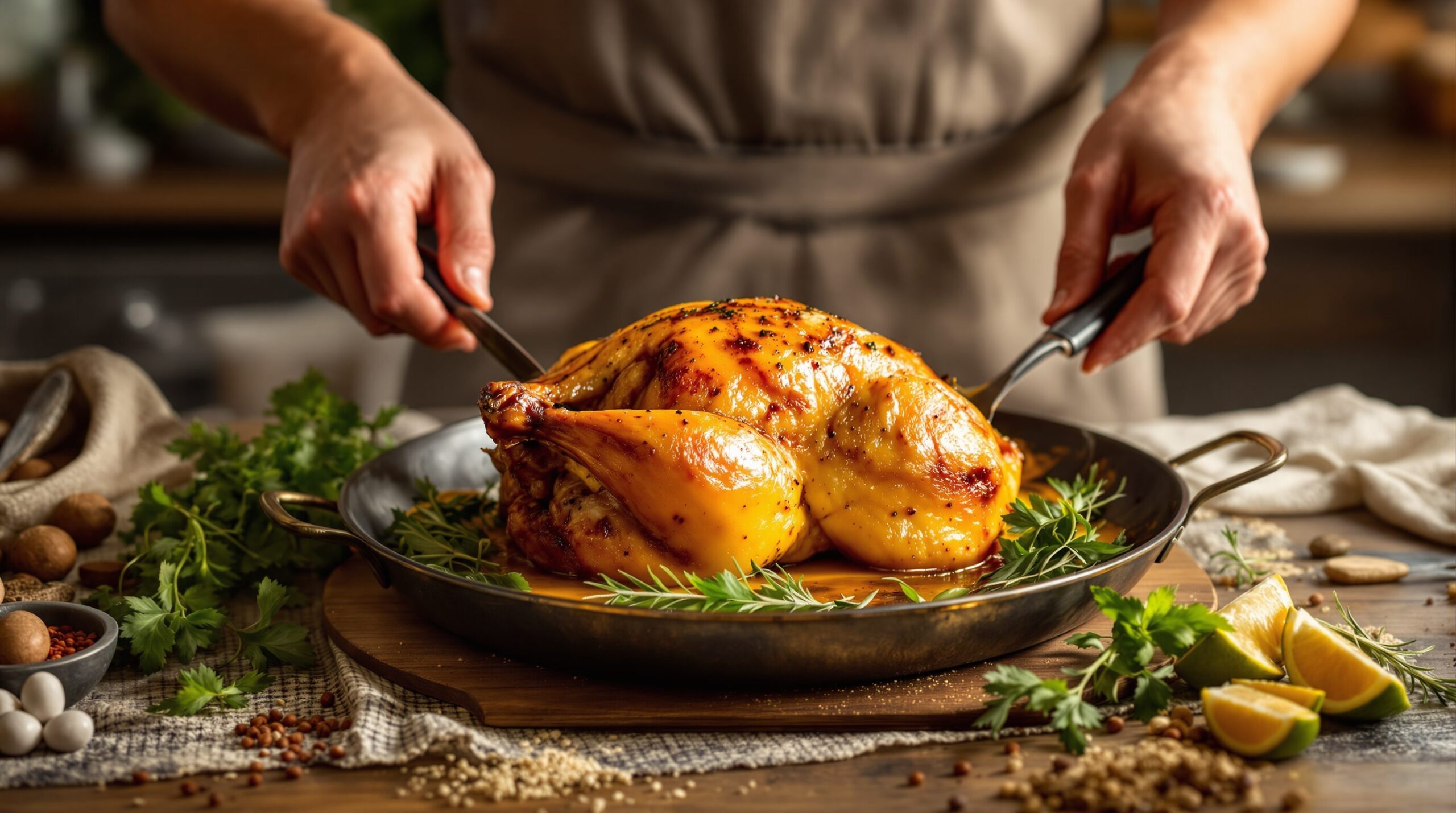 comment cuire un chapon pour qu'il reste moelleux
