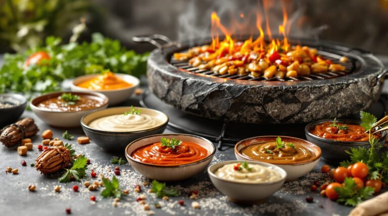 pierrade recette sauce