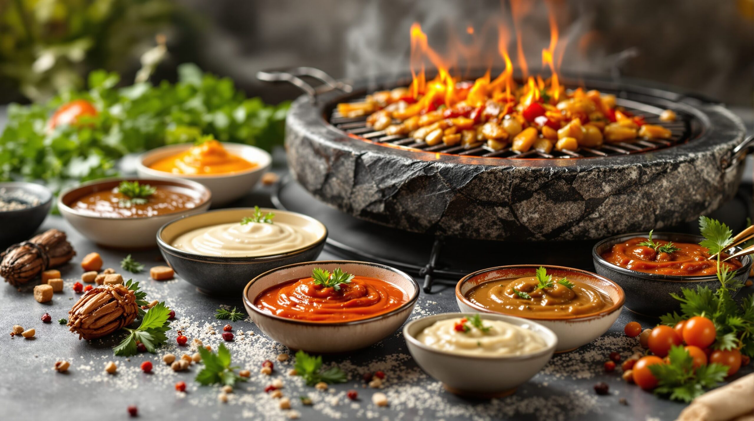 pierrade recette sauce