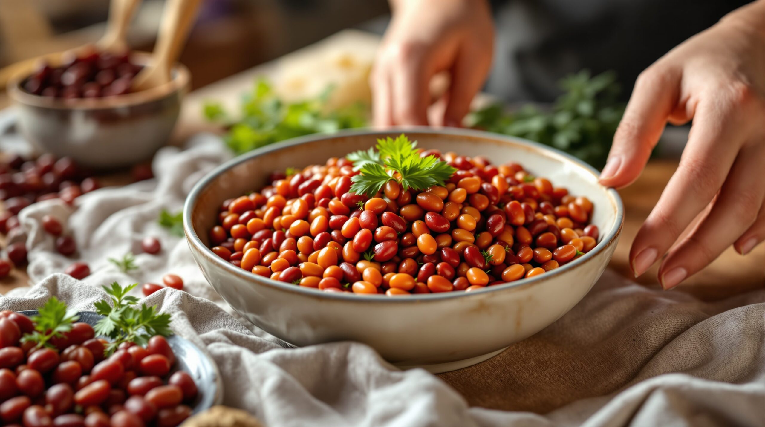 recette haricot coco rouge