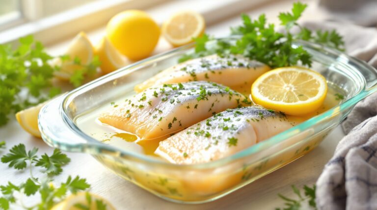 poisson marinade citron