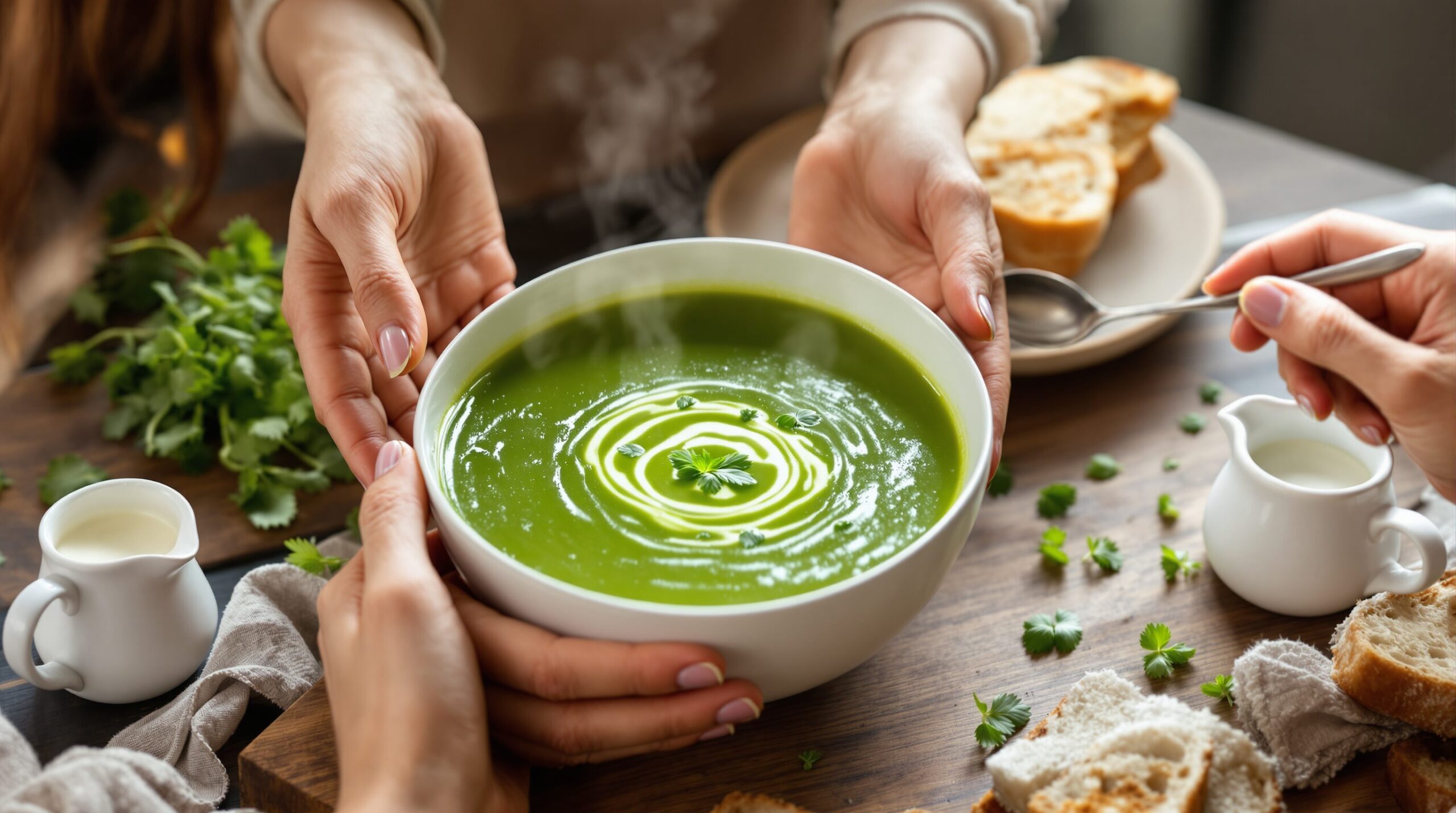 potage cresson recette