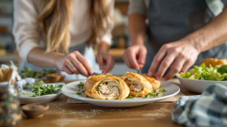 recette choux poulet