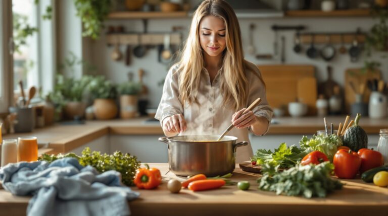 comment faire une soupe maison