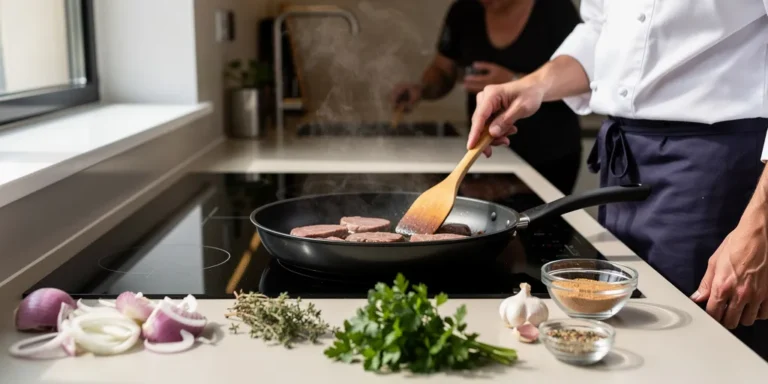 cuisson rognon de porc à la poêle