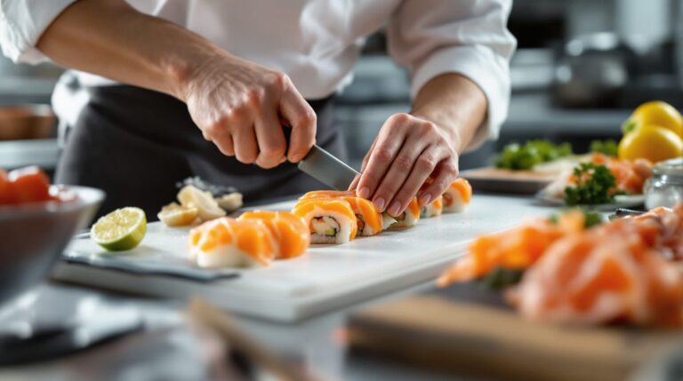 recette de sushi saumon