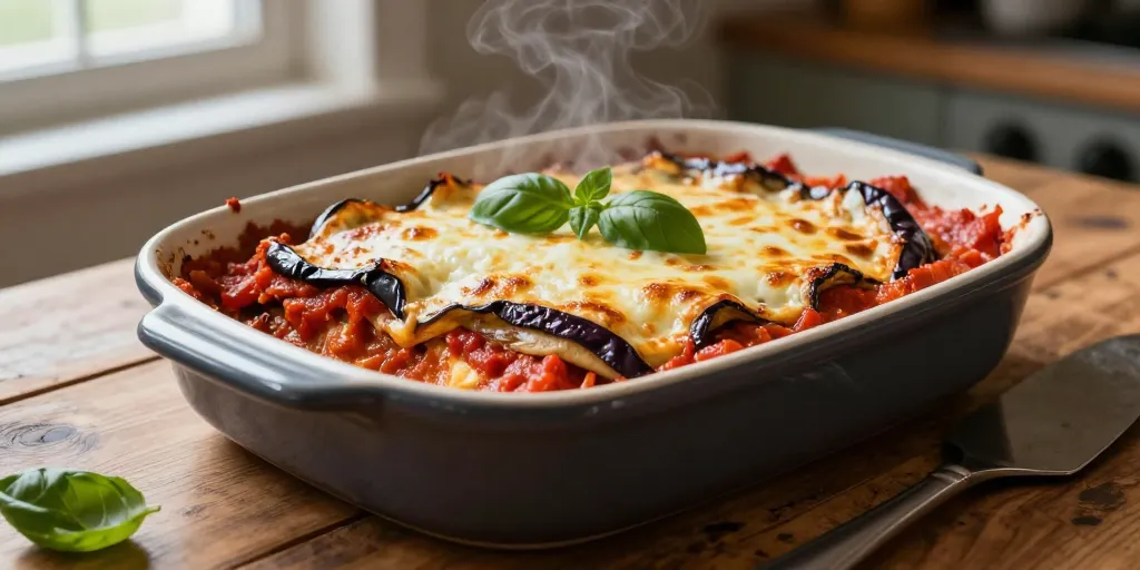 aubergines parmigiana au four