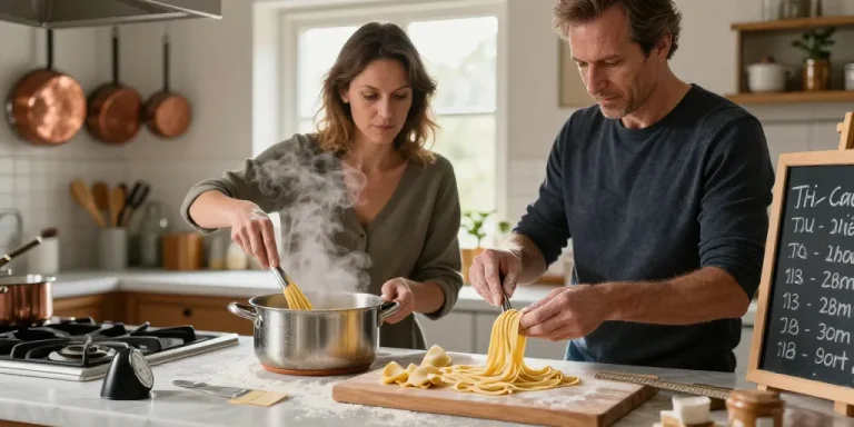 cuisson pates fraiches maison