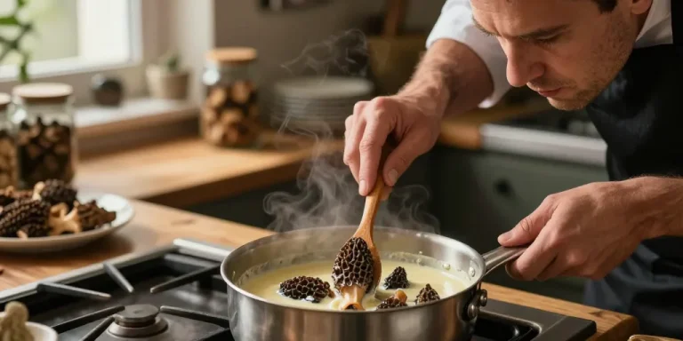 sauce morille sechee