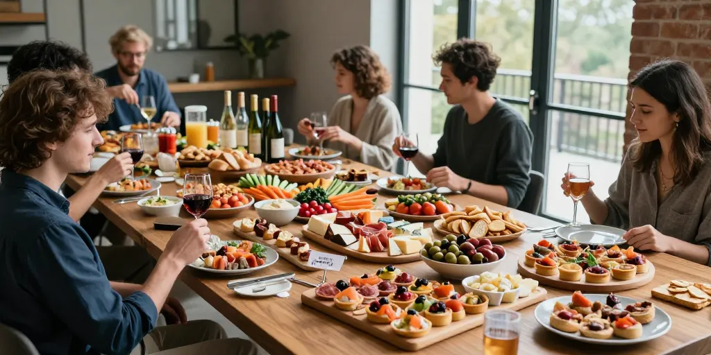 apéritif dinatoire pour 20 personnes