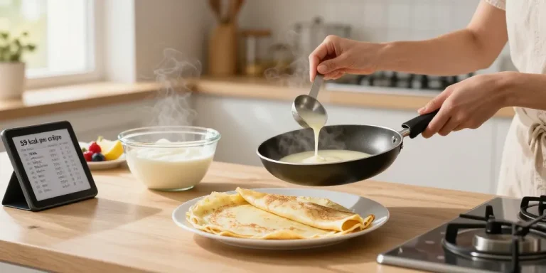 crepe allégée calories