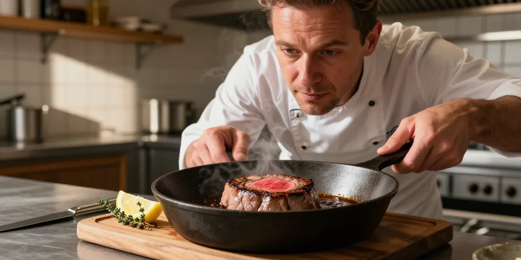 grenadin de veau cuisson poele