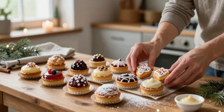 petits fours de noel