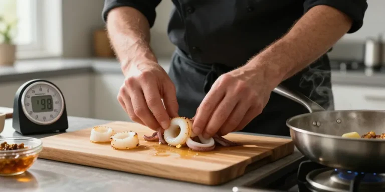 temps de cuisson des anneaux de calamars