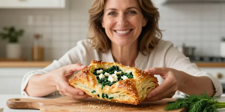 brick épinard feta grec