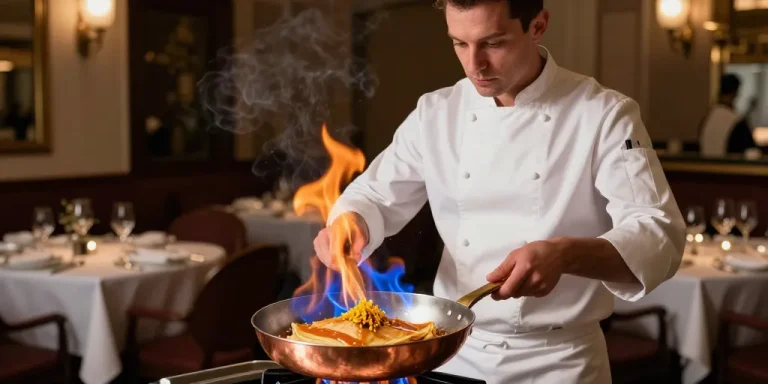 crepe suzette flambe