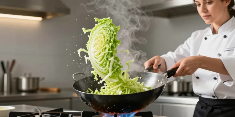 recette chou vert lisse asiatique