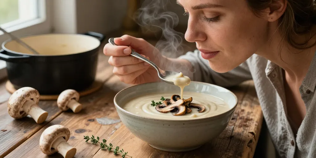 velouté de coulemelle