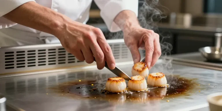 coquilles st jacques a la plancha