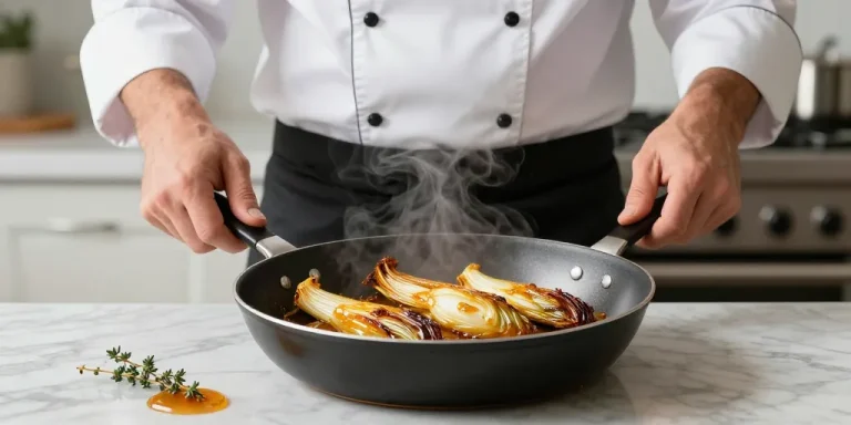 endives caramélisées au miel