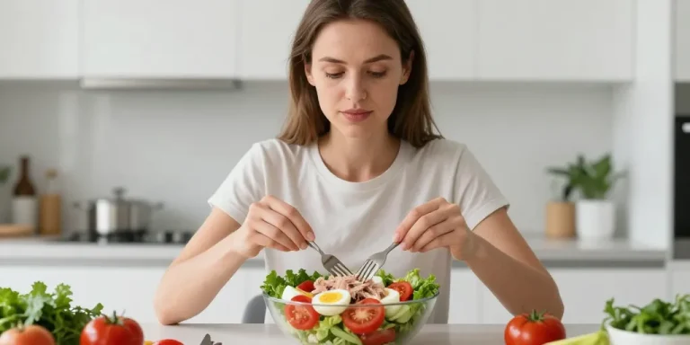 salade tomate oeuf thon