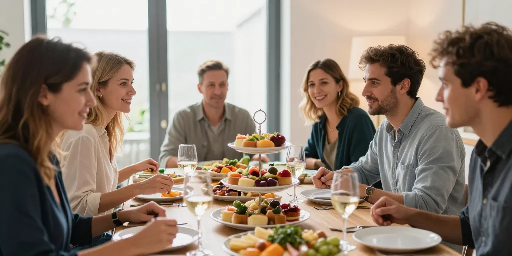 idée buffet dinatoire