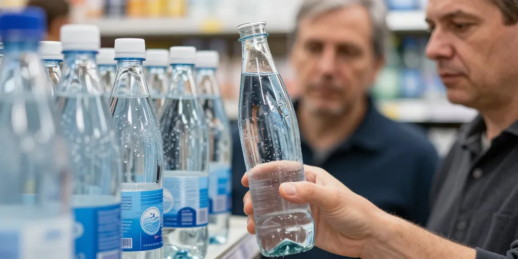 où trouver de l'eau minérale en bouteille de verre