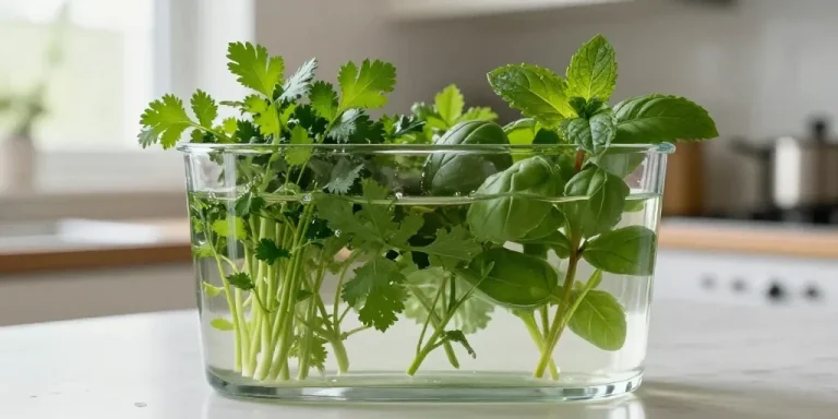 conserver ses herbes fraîches plus longtemps